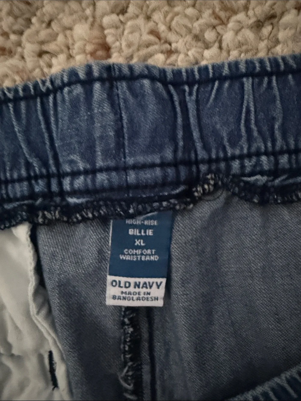 Old Navy Dark Billie Drawstring Jean